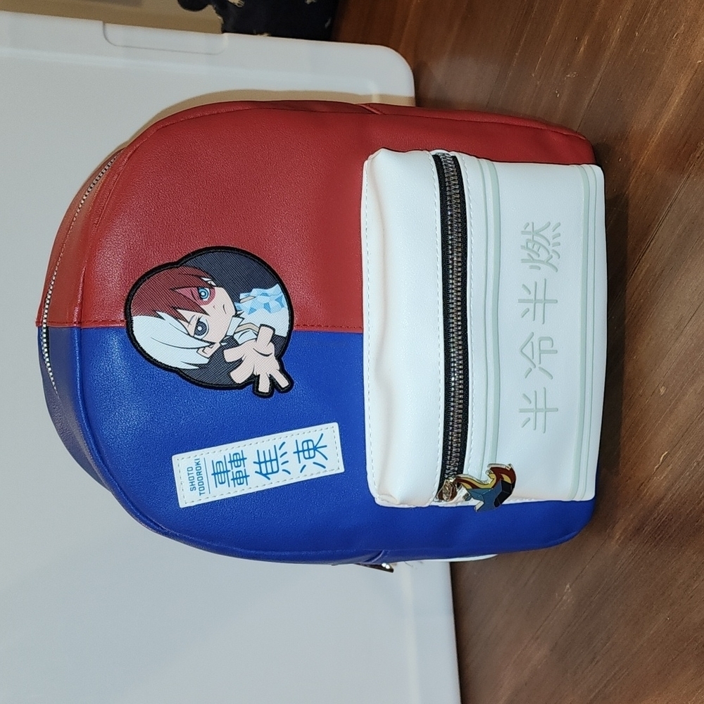 My Hero Academia Shoto Todoroki Fire & Ice Mini Backpack